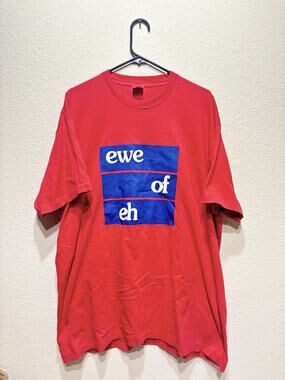 University Of Arizona Vintage T-Shirt 1980S Xxl. Ew Of Eh Single Stitch 1990